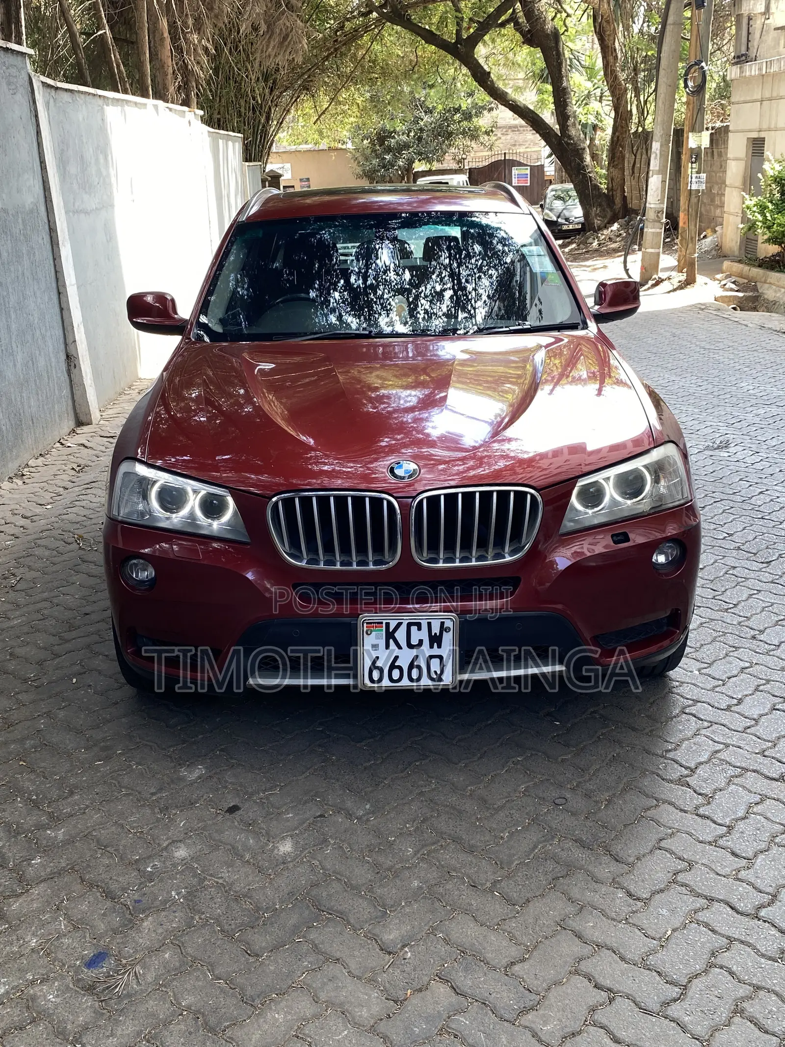 BMW X3 xDrive35i 2011 Red