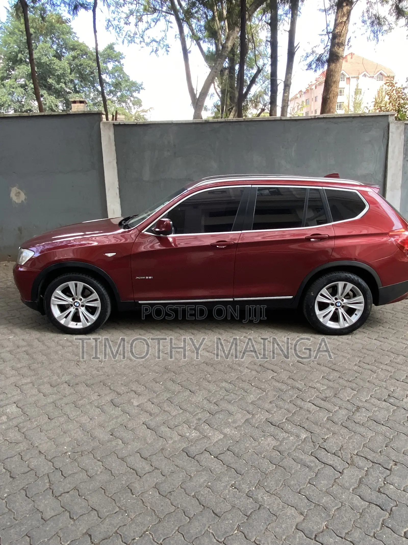 BMW X3 xDrive35i 2011 Red