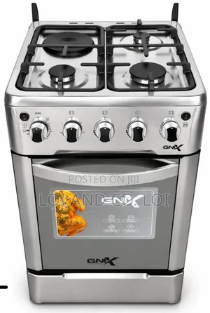 Gnix 50by 50 Standing Cooker With Electric Oven