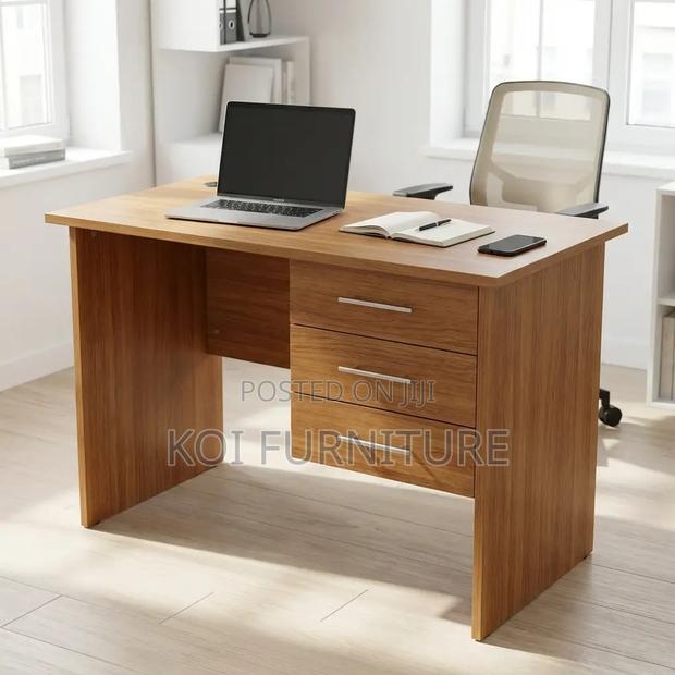 Office Desk : Compact Wooden Office and Study Desk - main view
