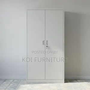 Cabinet : 2-Door Full Metallic Office Storage and Filing Cabinet