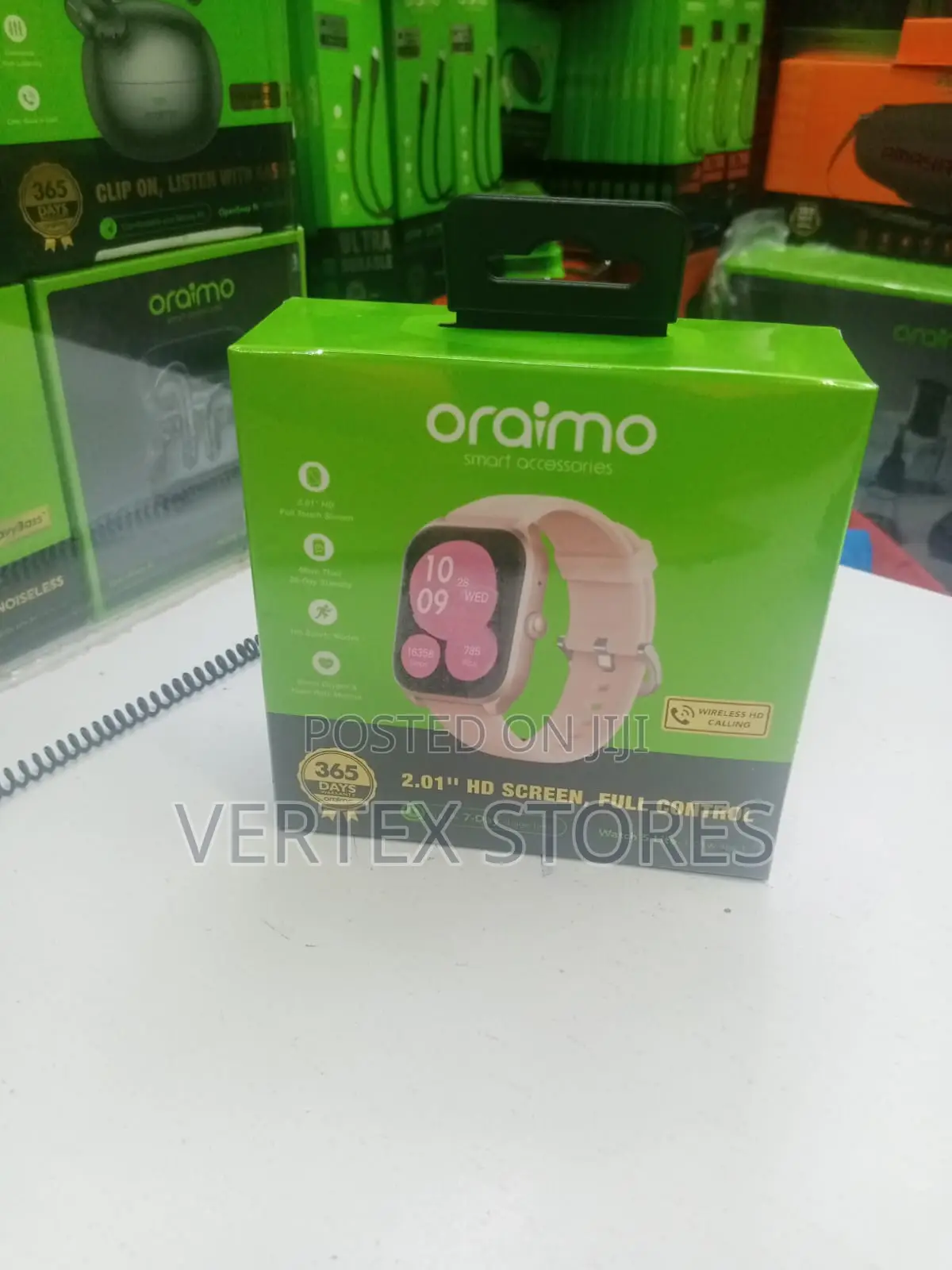 Oraimo Watch 5 Lite 2.01-Inch HD Smartwatch