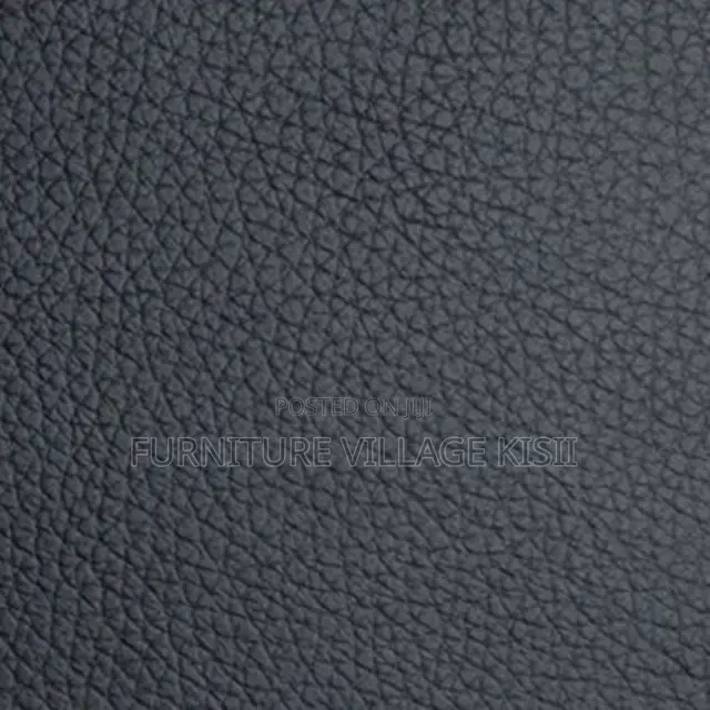 5-Person Reception Leather Office Sofa