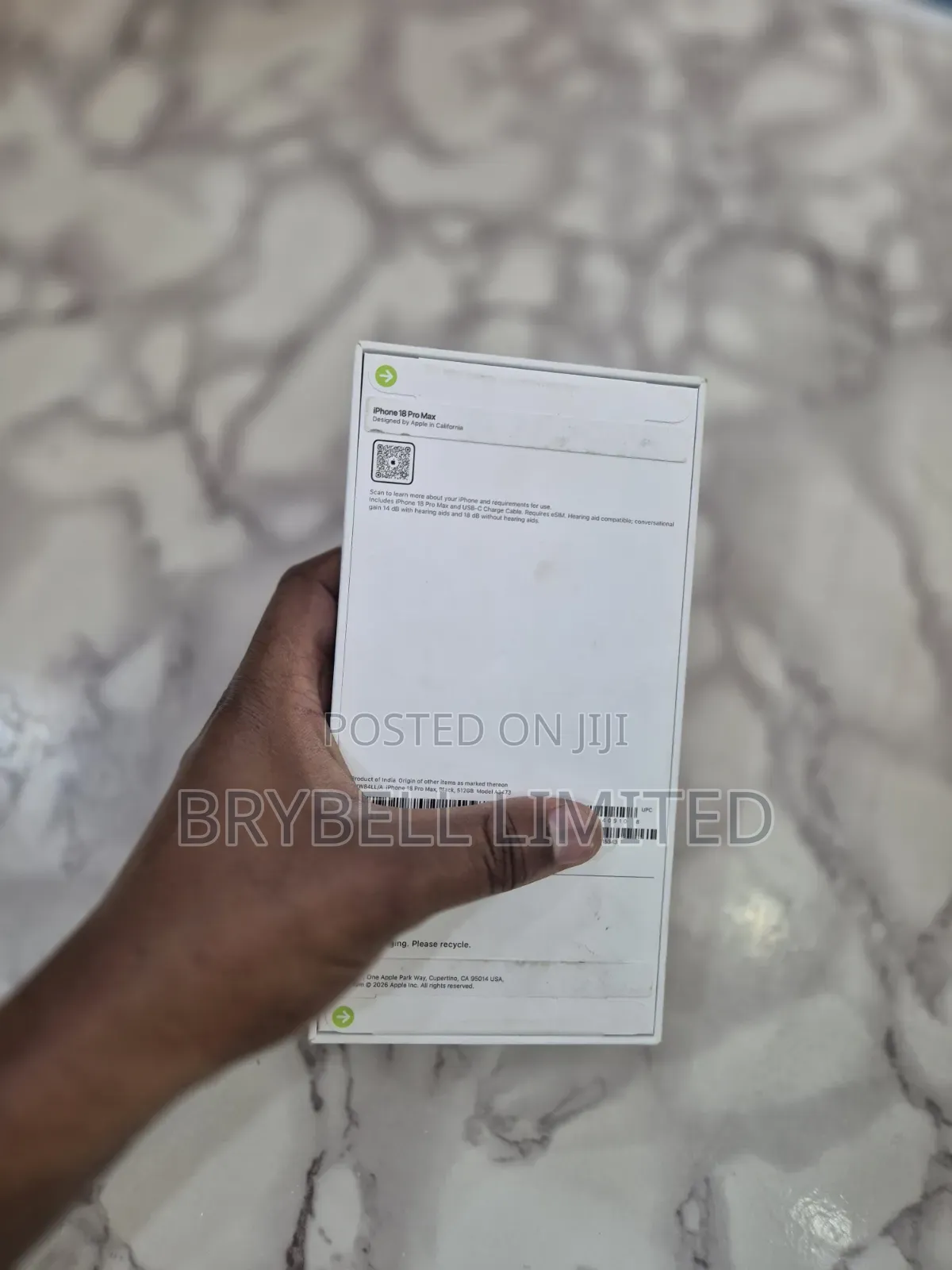 New Apple iPhone 18 Pro Max 512 GB Black