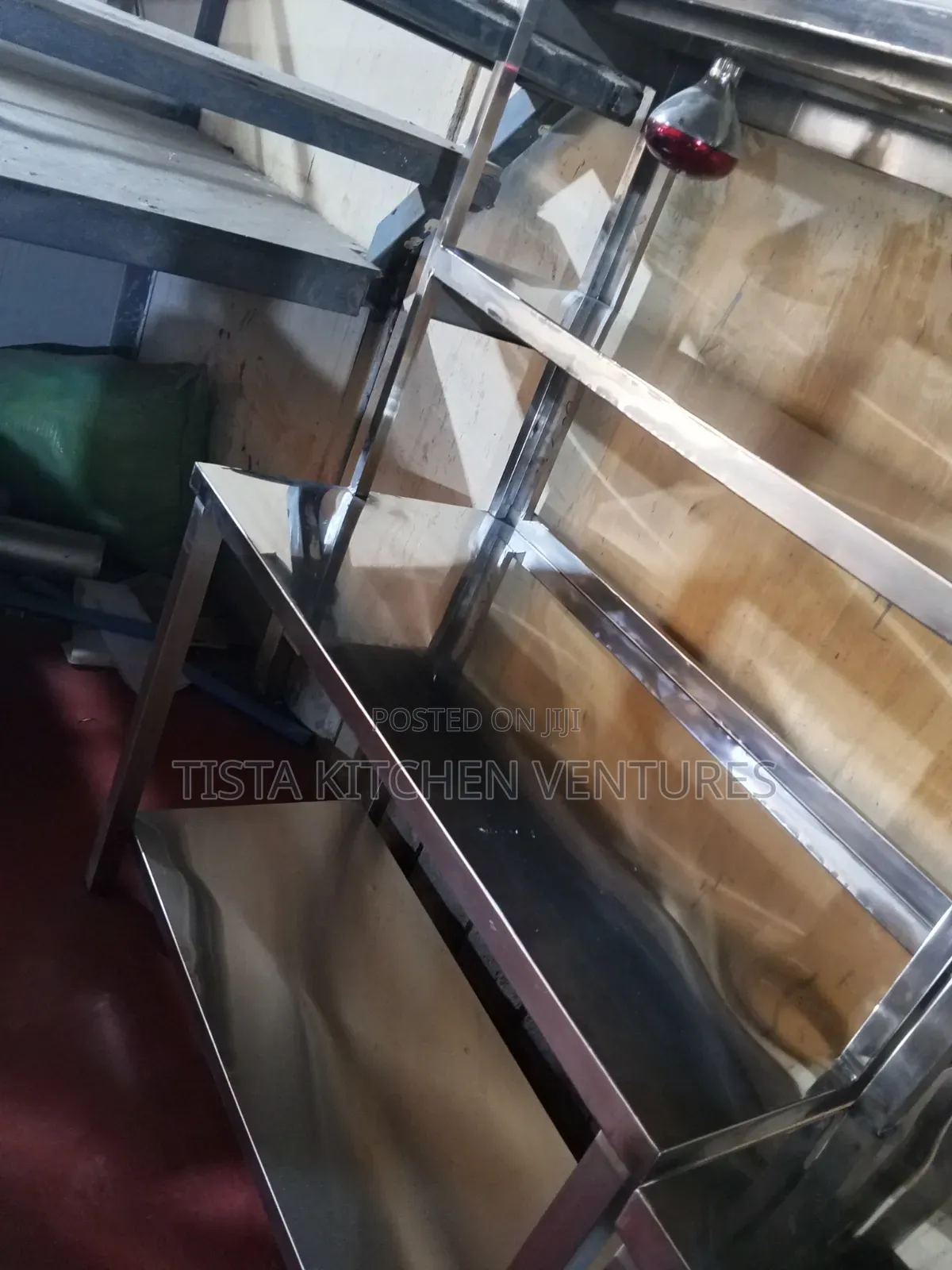 Title: Stainless Steel Working Table