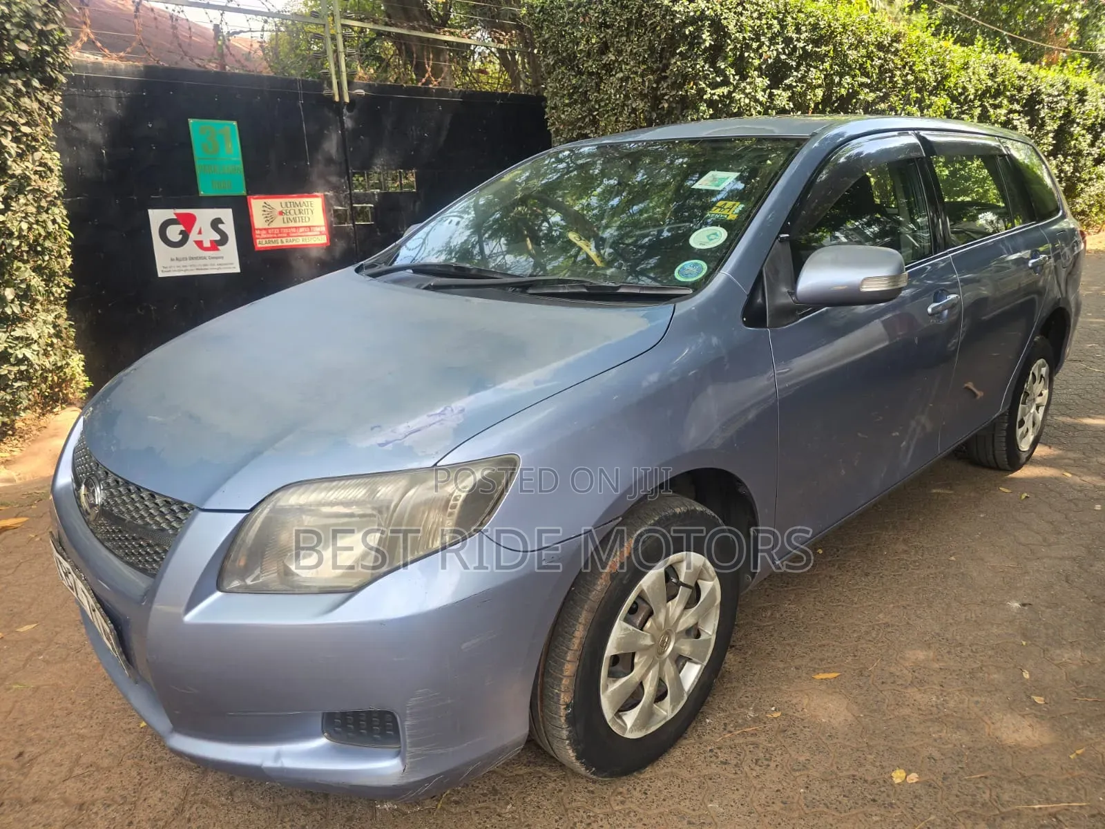 Toyota Corolla Fielder 2007 Blue