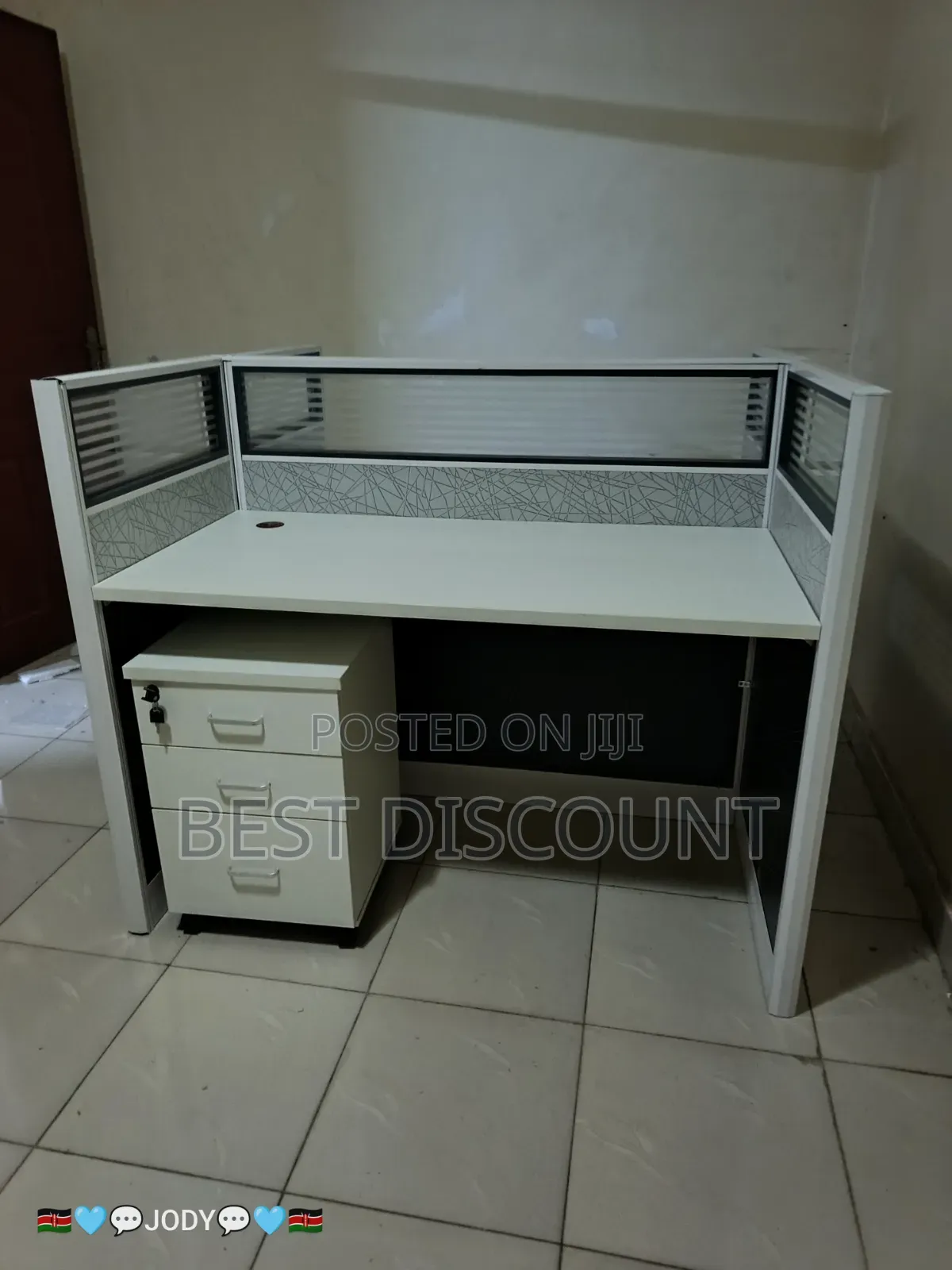 Professional Office Partition Desk 2-Way Workstations