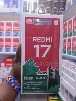 New Xiaomi Redmi 17 256 GB Black