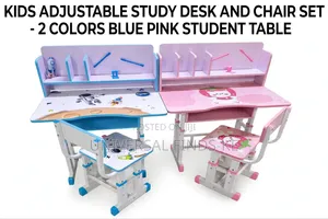 Kids Study Table and Desk for Children Learning Drawing and Writing