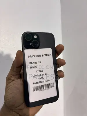 Apple iPhone 15 128 GB Black
