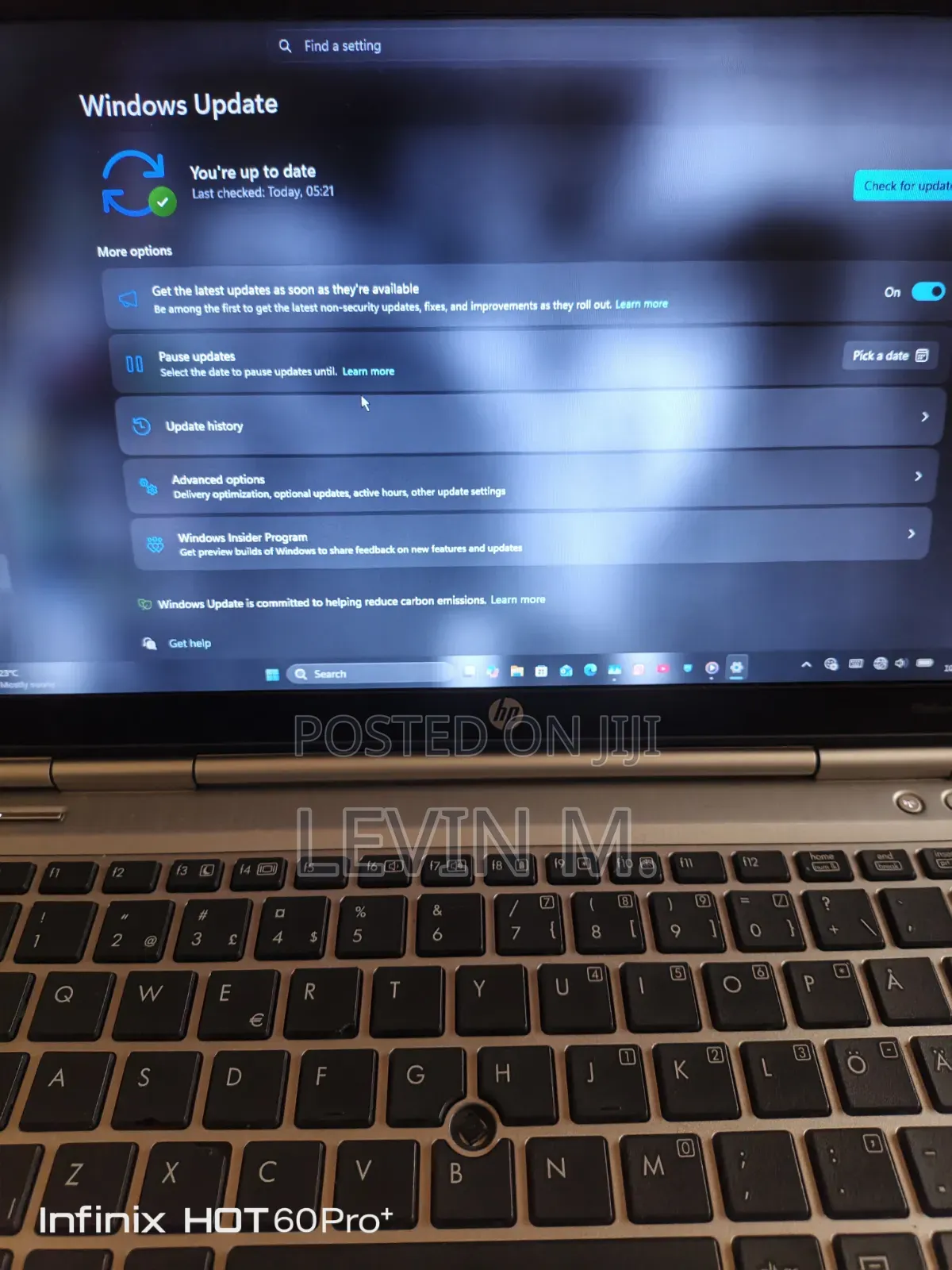 Laptop HP EliteBook 2570P 4GB Intel Core 5 HDD 320GB