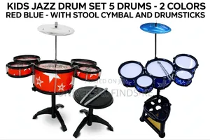 Kids Drum Set Musical Toy for Children Beginner Music Learning