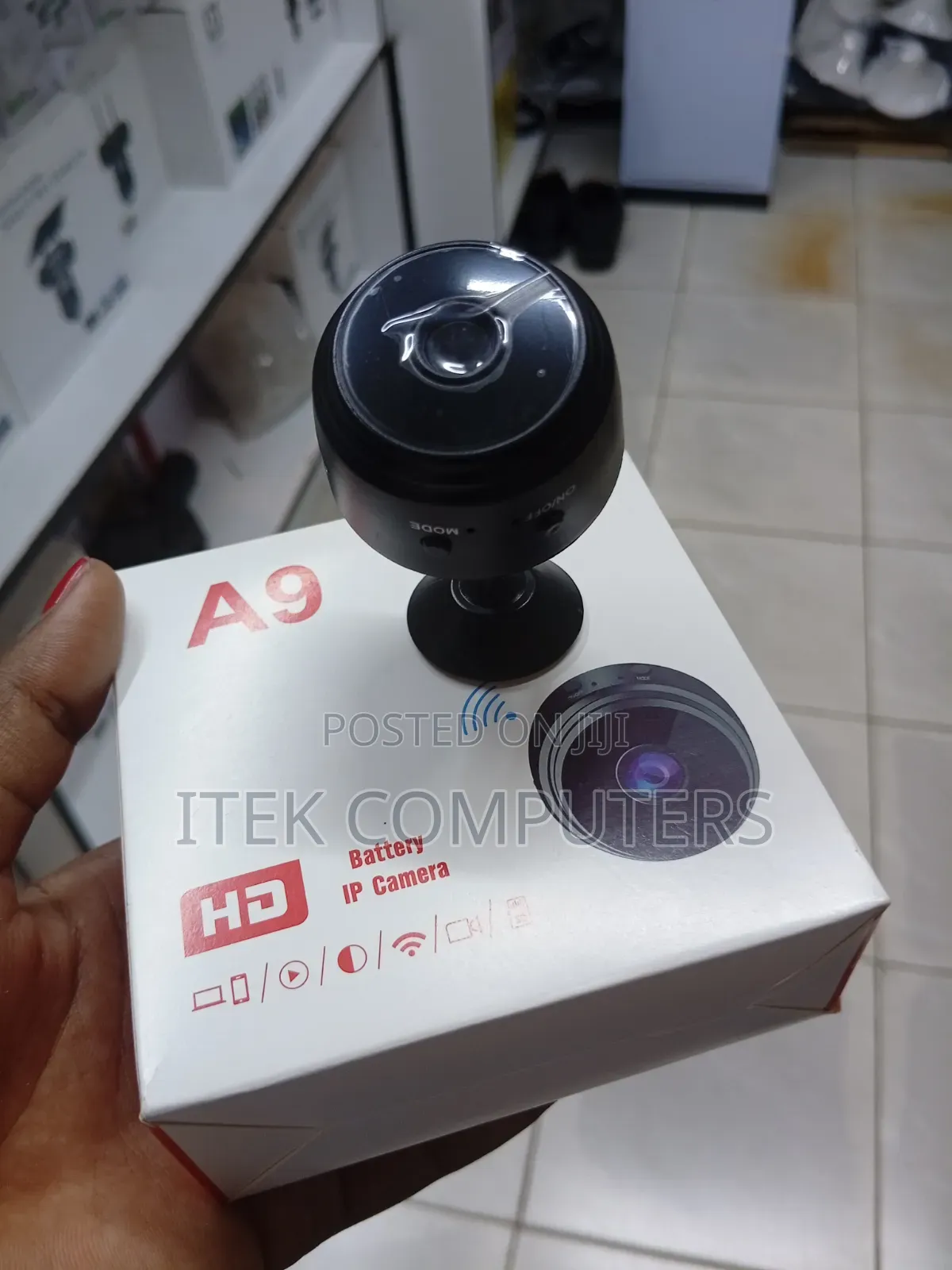 Portable A9 Mini Wireless CCTV Camera for Flexible Security Needs