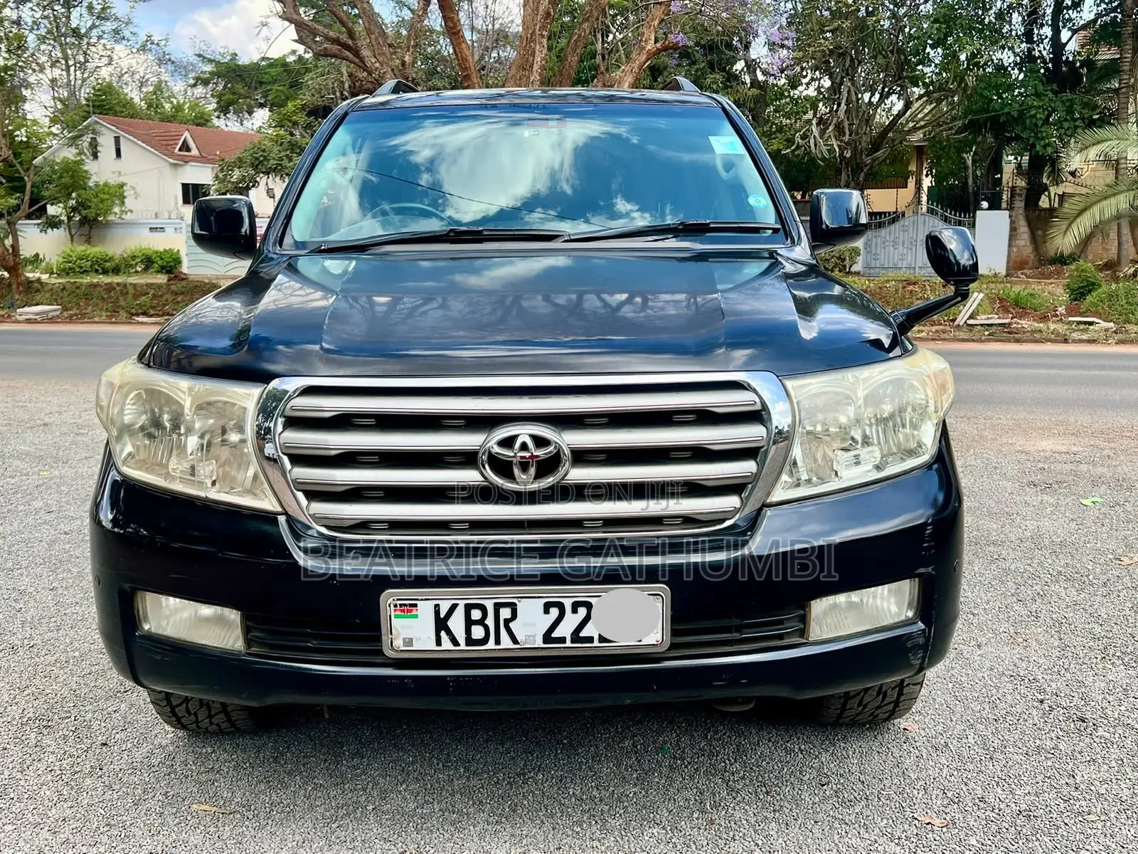 Toyota Land Cruiser 2008 Black