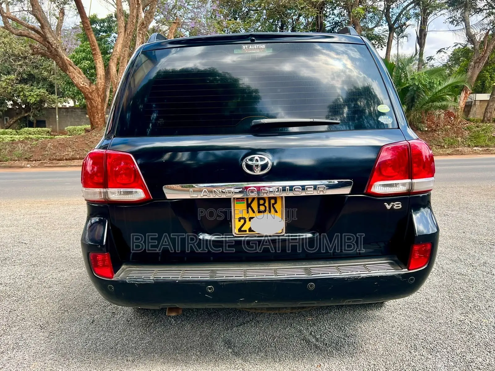 Toyota Land Cruiser 2008 Black