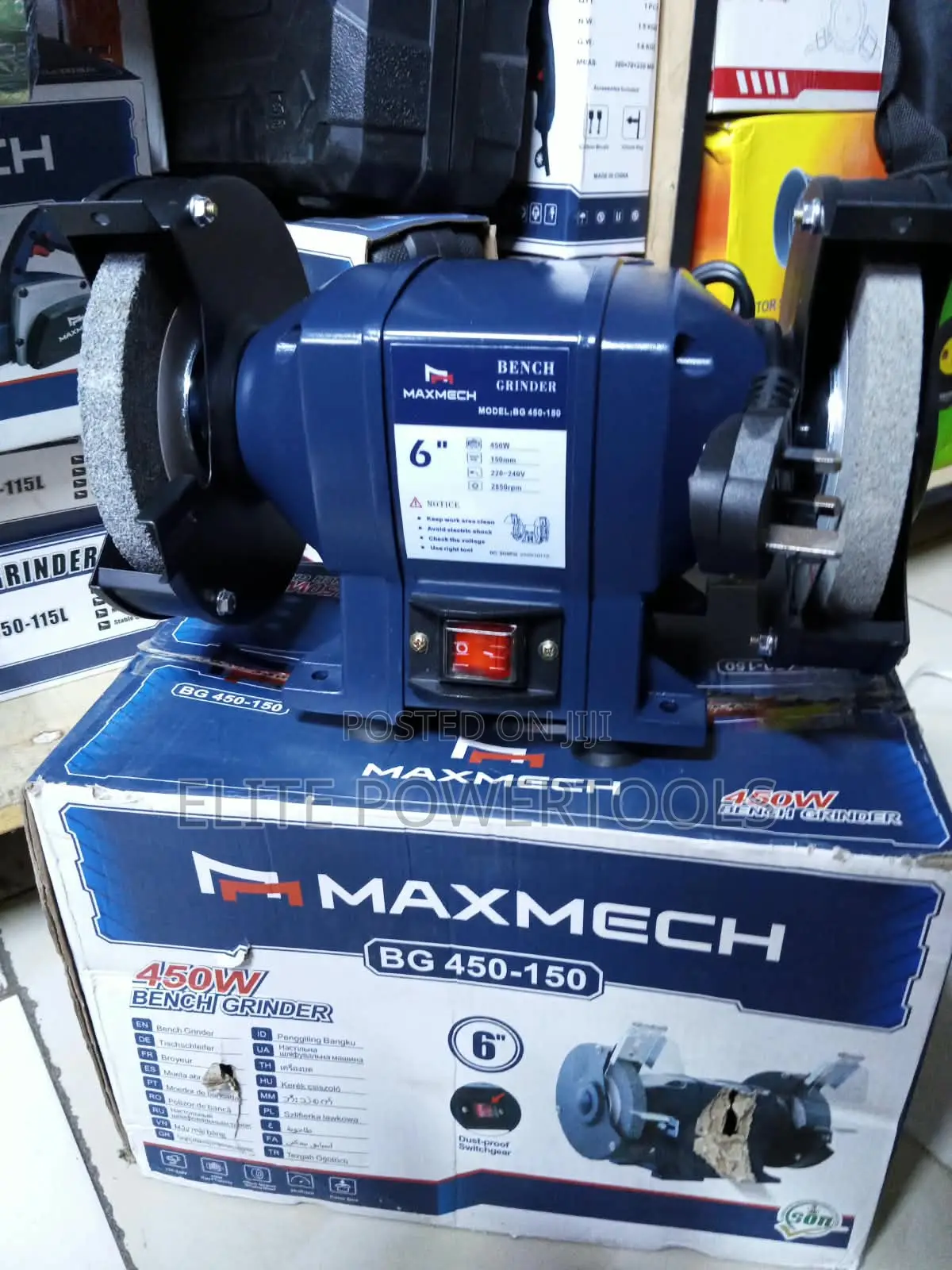 6" Freevel Bench Grinder 
450w