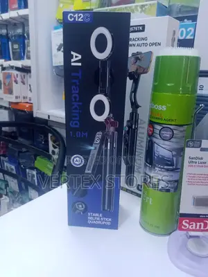 AI Tracking Selfie Stick Quadripod 1.8M