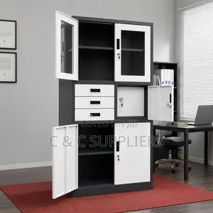 2-Door Filling Cabinet With Safe Storage