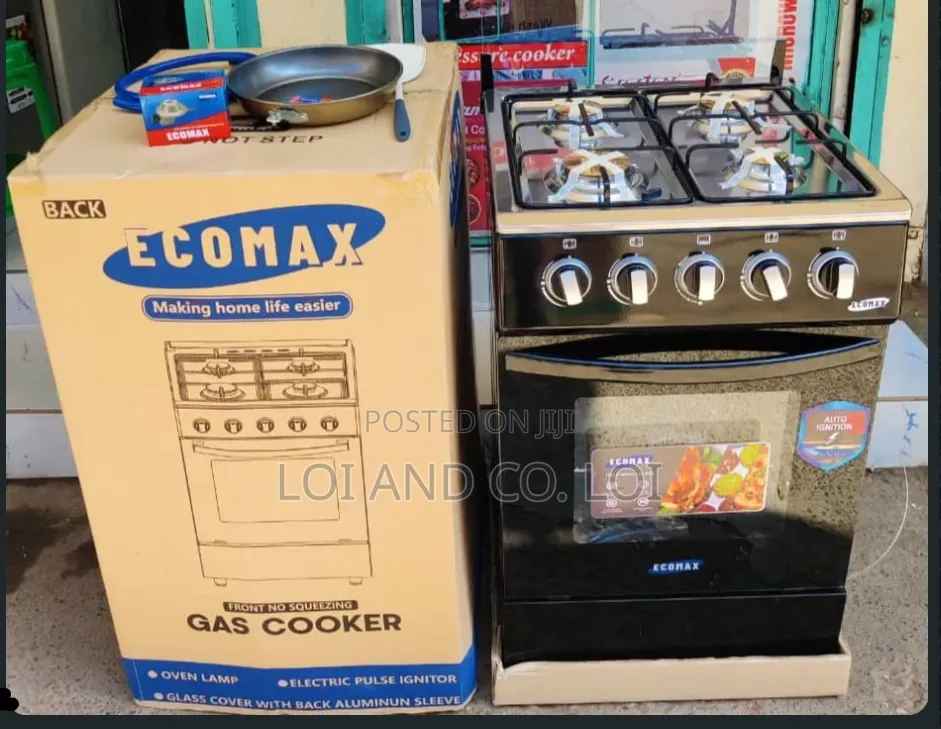 50*55 Ecomax Full Gas Standing Cooker