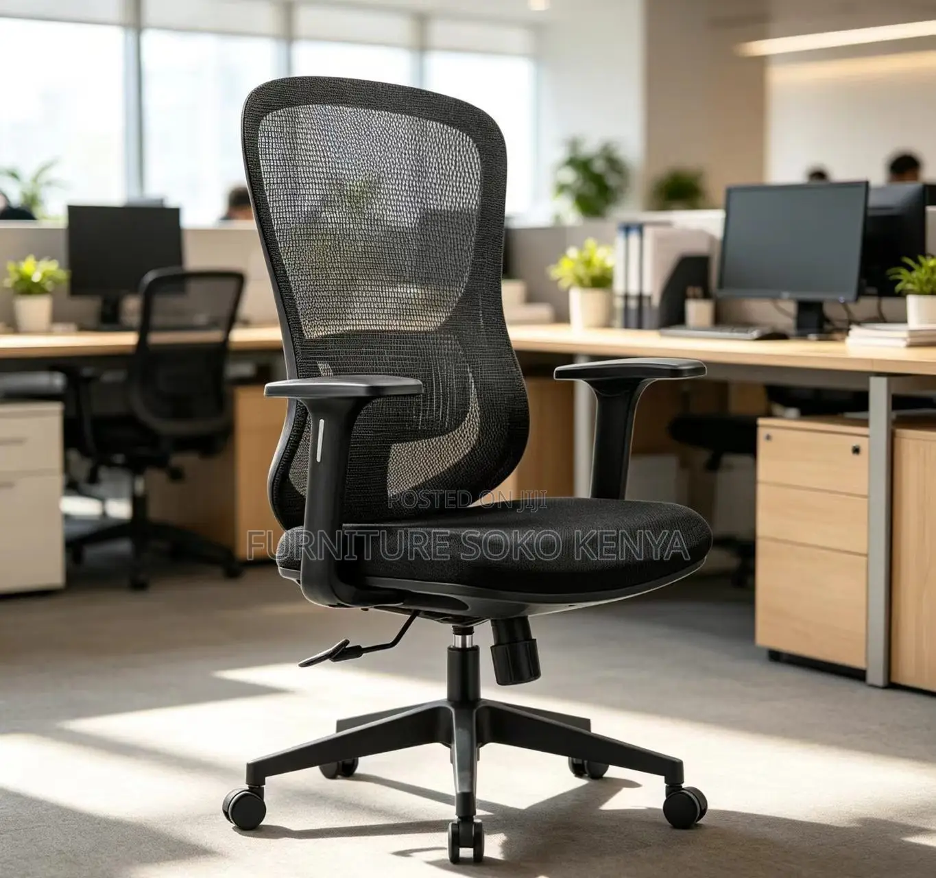 Ergonomic Mid Backrest Chair | Home Office Study Seat