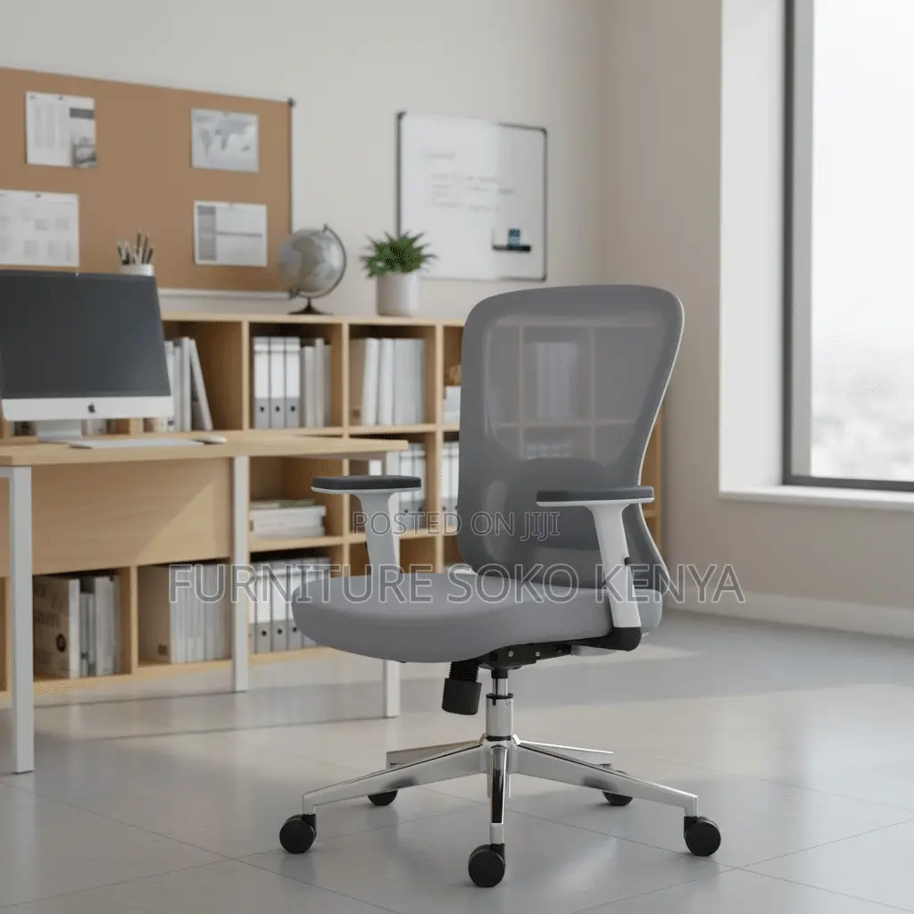 Ergonomic Mid Backrest Chair | Home Office Study Seat