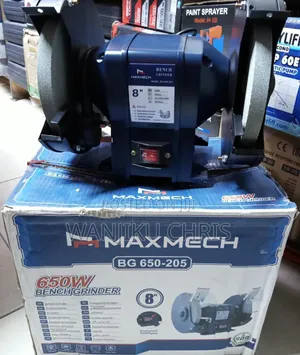 8 Inch Maxmech Electric Bench Grinder/ Heavy Duty Bench Grinder 650W