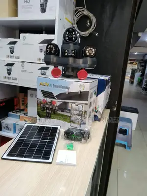 High-Performance V380 AOV 4G SIM CCTV – 4 Lens Design
