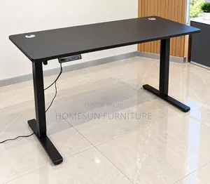 Electric Standing Desk – Modern Black Height Adjustable Workstation