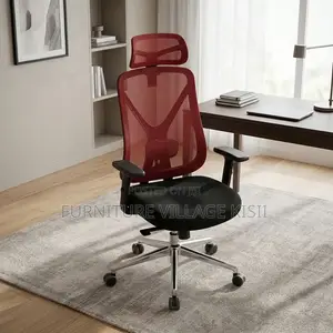 Red Back Ergonomic Office Chair