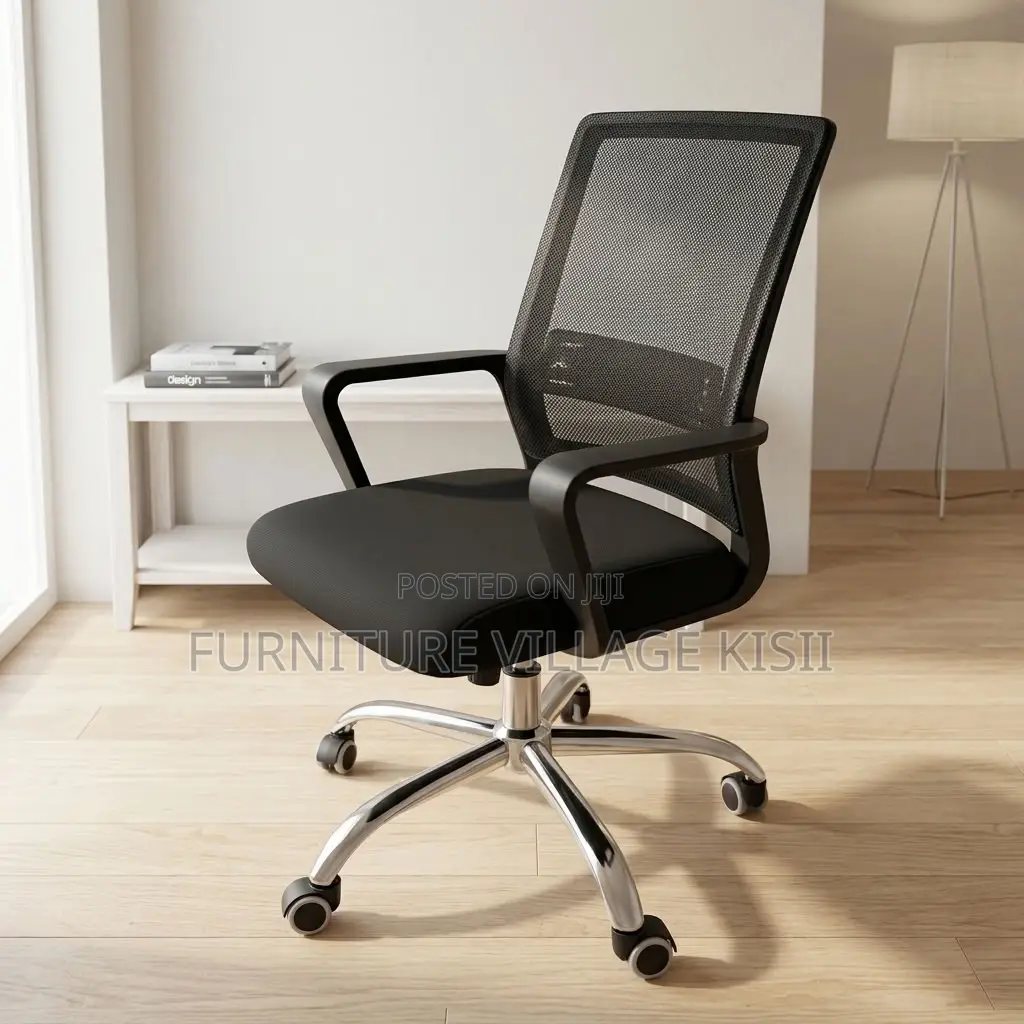 Captain Mesh Ergonomic Office Chair-Without Headrest
