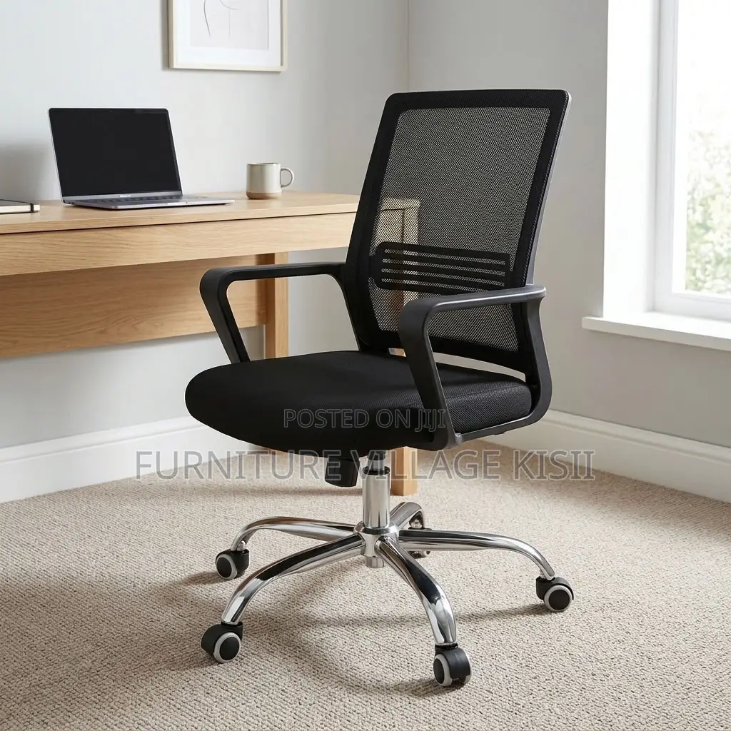 Captain Mesh Ergonomic Office Chair-Without Headrest