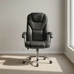 Leather Staff Chair.