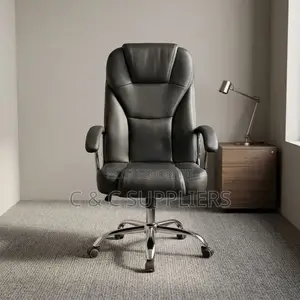 Leather Staff Chair.