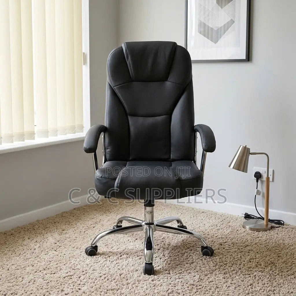 Leather Staff Chair.