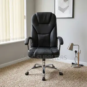 Leather Staff Chair.