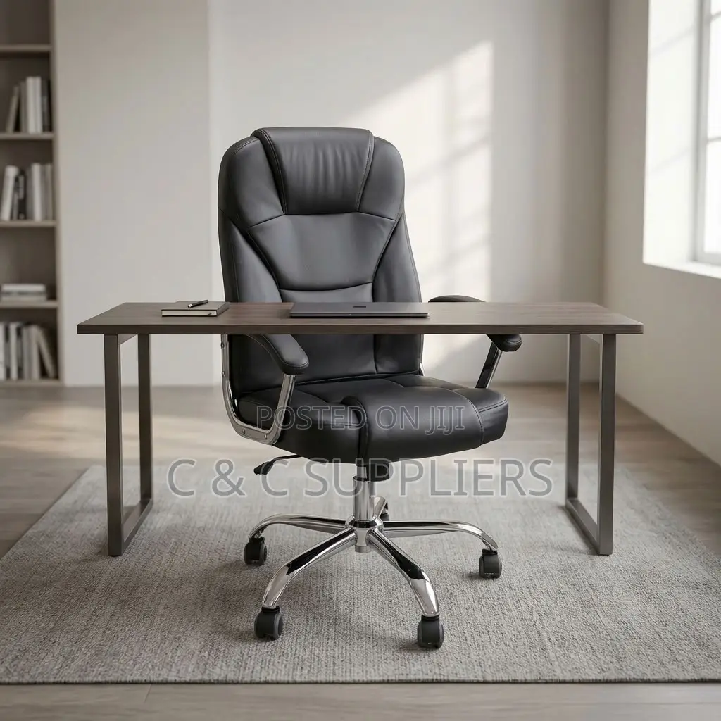 Leather Staff Chair.