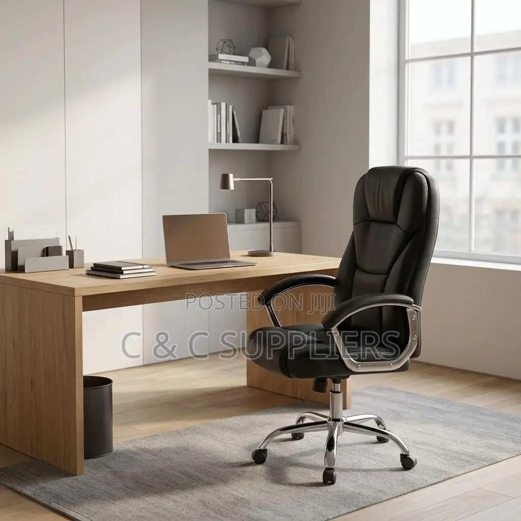 Leather Staff Chair.