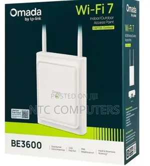 TP Link TP-Link Omada EAP725 BE3600 Wi-Fi 7 Indoor/Outdoor AccessPoint