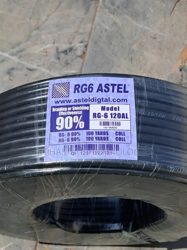 RG59 CCTV Coaxial Cable With Power 100M – 75 Ohms