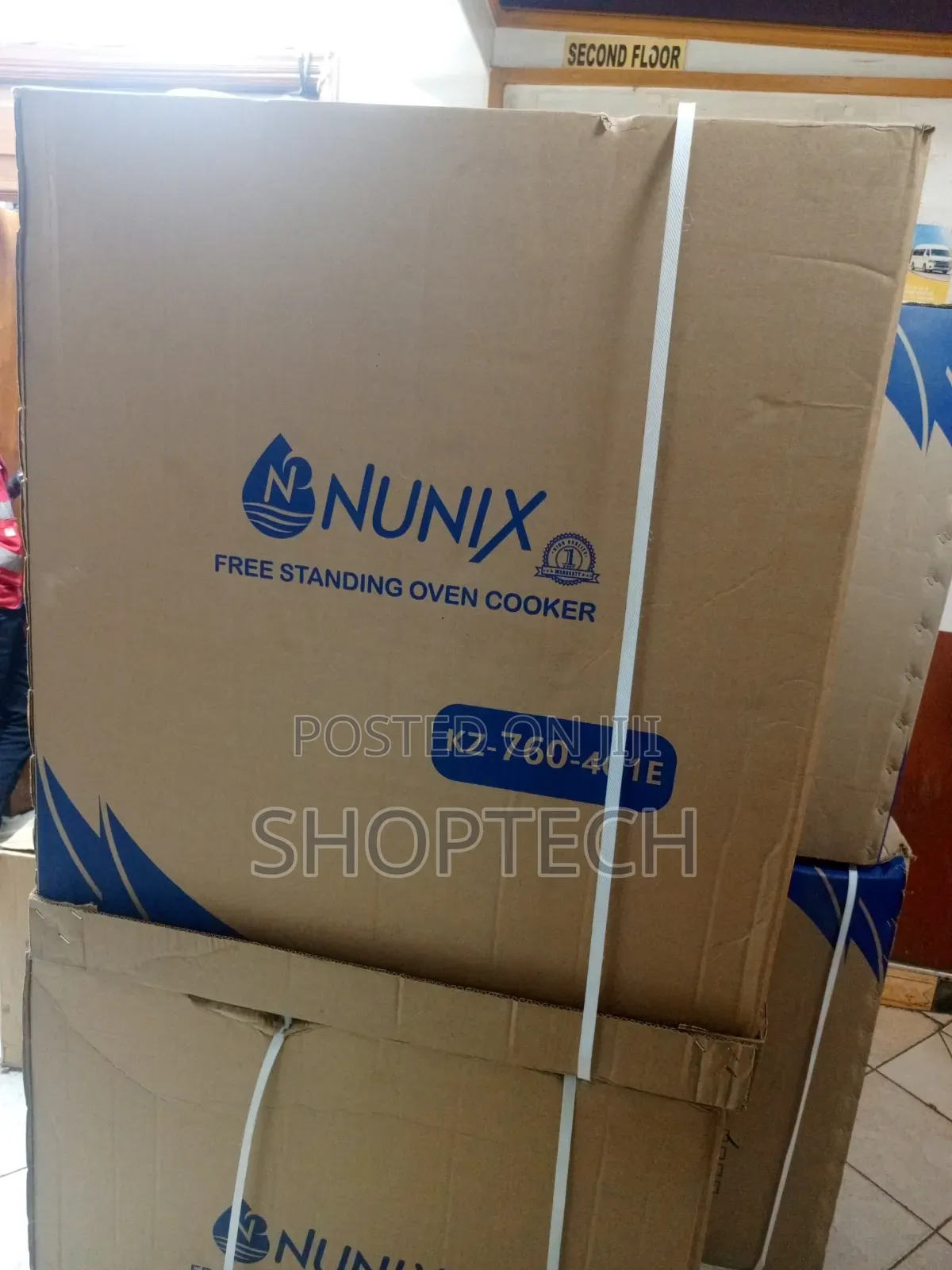 60*90 Nunix Standing Cooker 4+2 :2 Hot Plate With 4 Burner 120mm