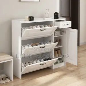 Shoe Rack; Modern Footwear Organizer for Homes, Offices and Apartments