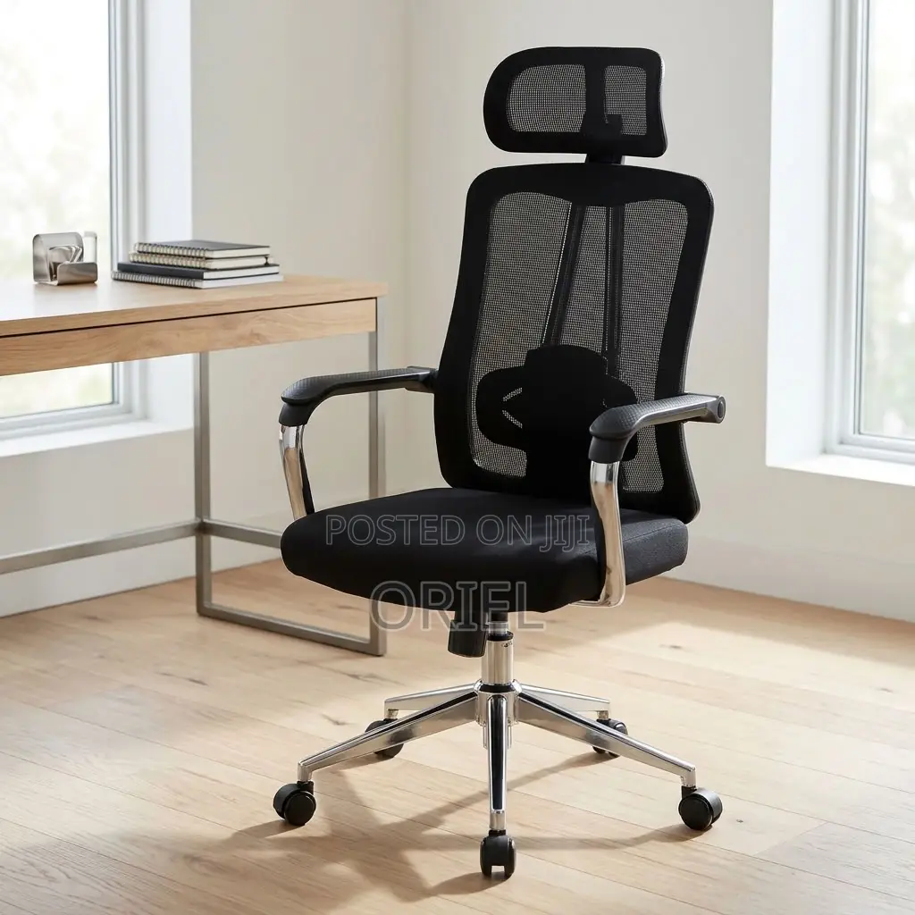 Modern Ergonomic Swivel Office Chair for Corporate Workspaces