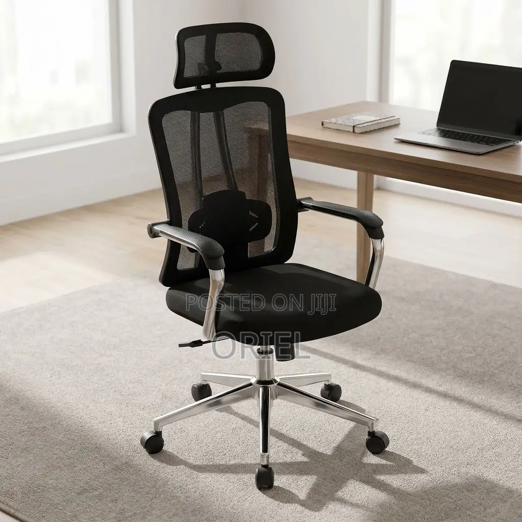 Modern Ergonomic Swivel Office Chair for Corporate Workspaces