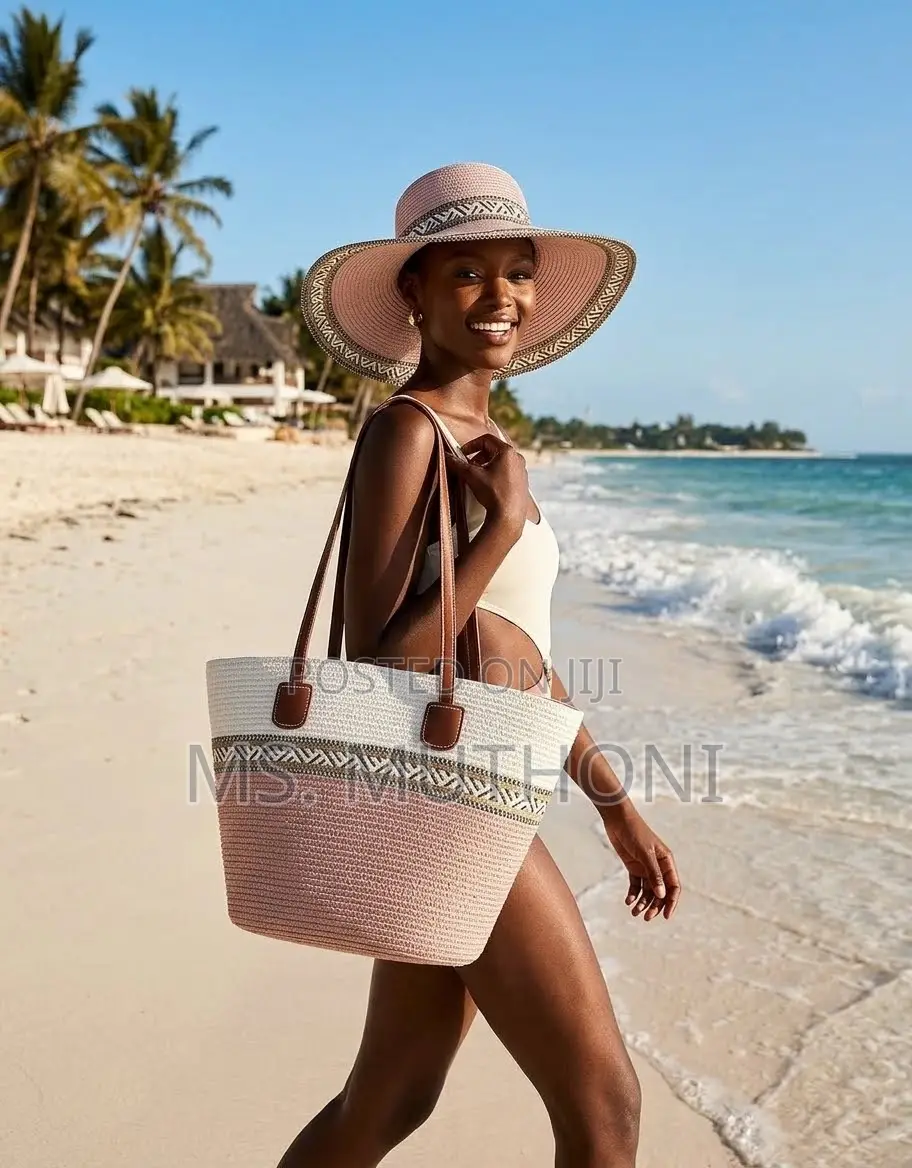 Beach Please !! Woven Straw Sets