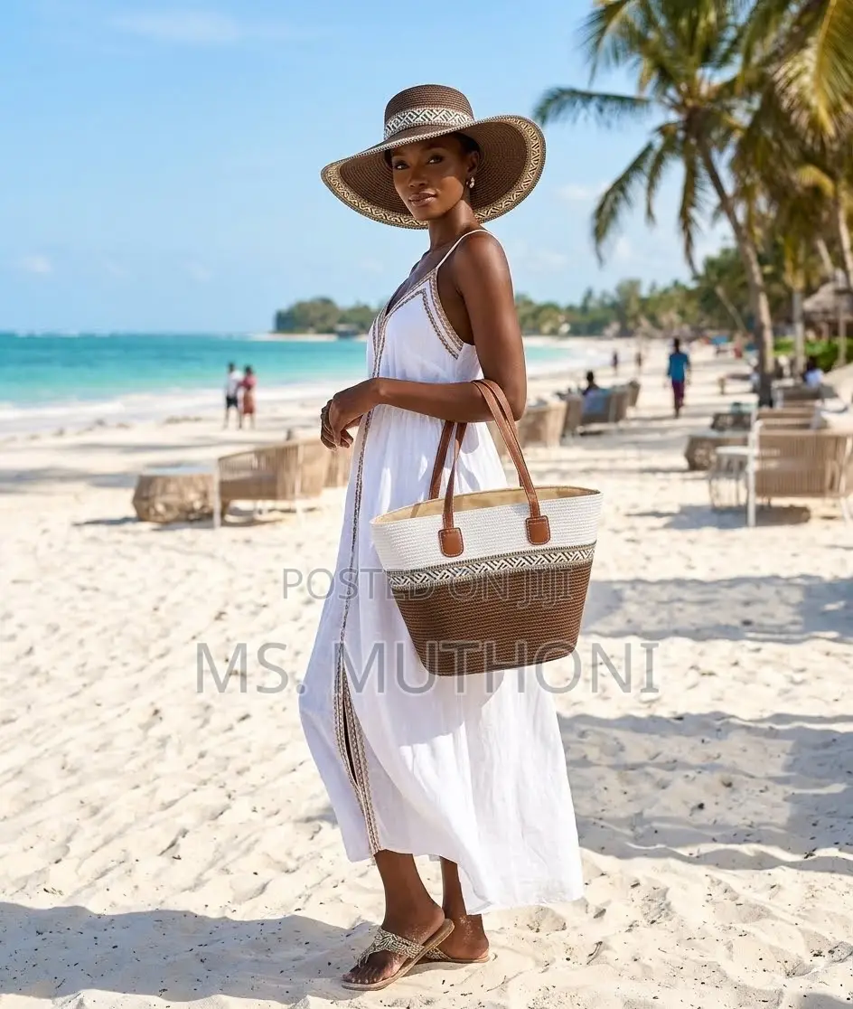 Beach Please !! Woven Straw Sets