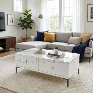 Coffee Table; 4-Drawer Living Room Table