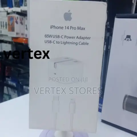 65W USB-C Power Adapter With USB-C to Lightning Cable