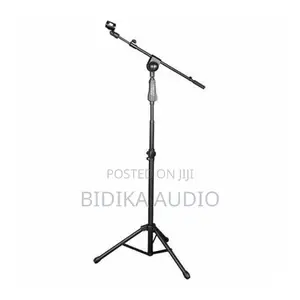 Boyong Metallic Microphone Tripod Stand With a Mic Holder