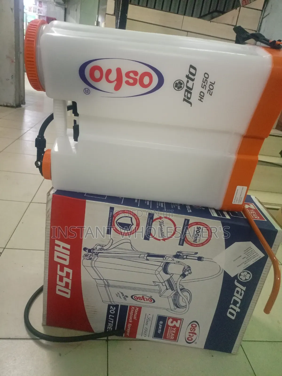 Jacto Osho HD550 Knapsack