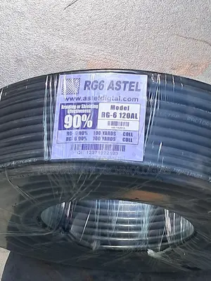 CCTV Camera Coaxial Cable RG59 With Power 100 Metres